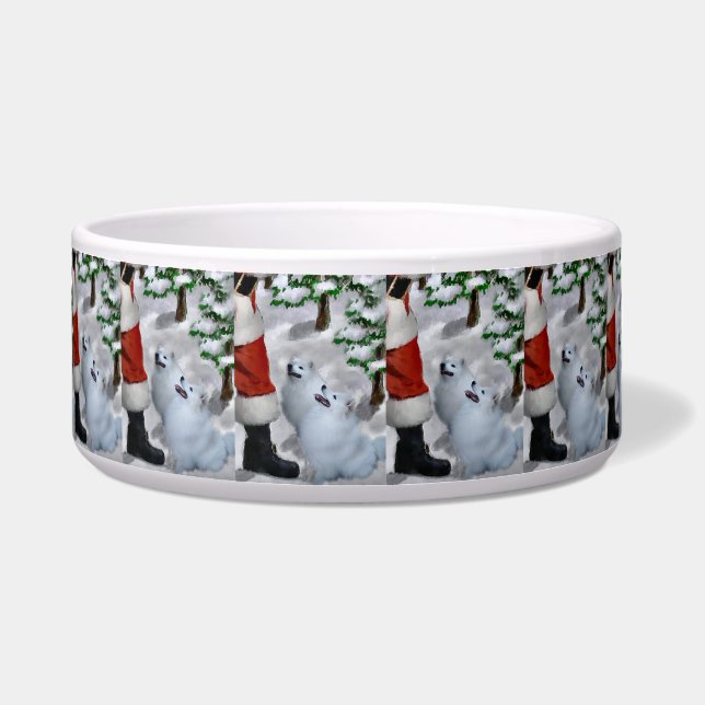 American Eskimo Dog Christmas  (Front)