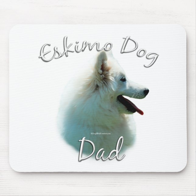 American Eskimo Dog Dad 2 Mouse Pad (Front)