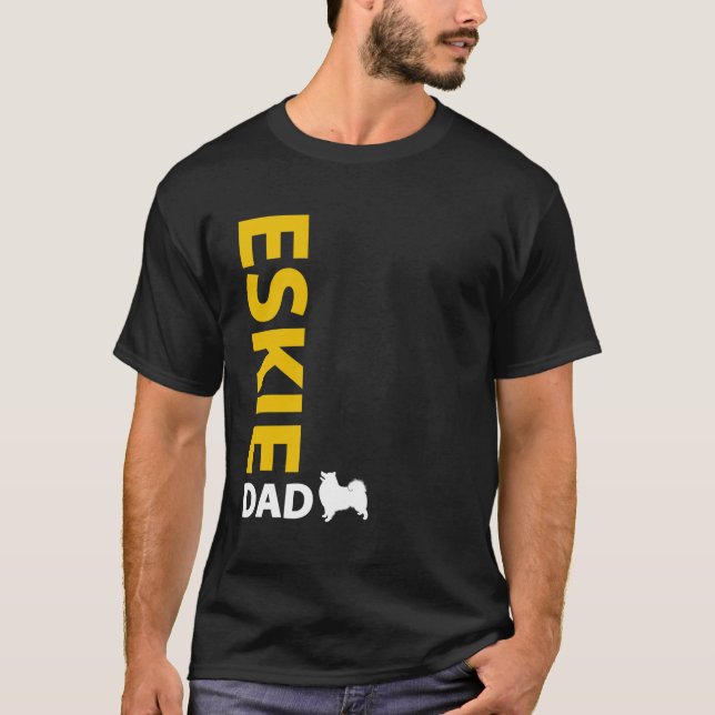 American Eskimo Dog Dad T-Shirt (Front)