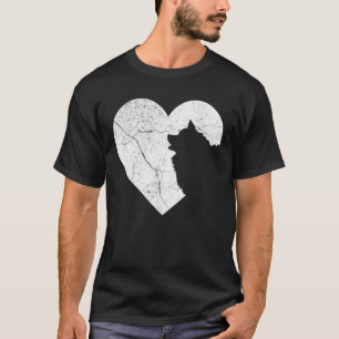 American Eskimo Dog Funny Heart Valentine's Day Do T-Shirt