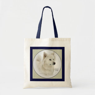 American Eskimo Dog Gifts Art Tote Bag