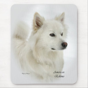 American Eskimo Dog Gifts Mouse Pad