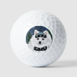 American Eskimo Dog Golf Balls