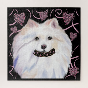 American Eskimo Dog Jigsaw Puzzle