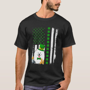 American Eskimo Dog Lover St Patrick's Day Puppy C T-Shirt