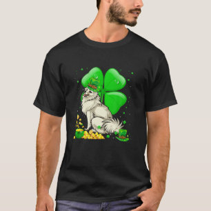 American Eskimo Dog Lucky Charm St. Patrick's Day T-Shirt
