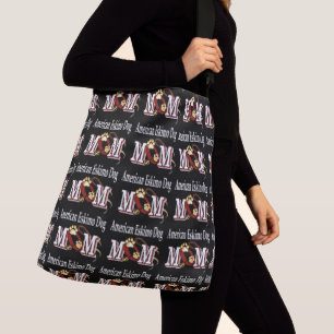 American Eskimo Dog MOM Crossbody Bag