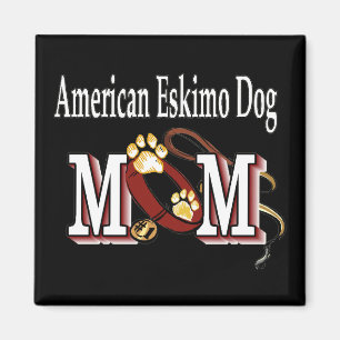 American Eskimo Dog MOM Magnet