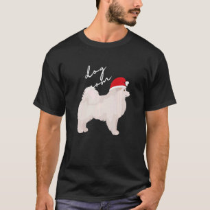 American Eskimo Dog Mum Christmas T-Shirt