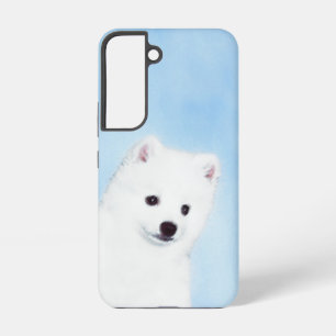 American Eskimo Dog Painting - Original Dog Art Samsung Galaxy Case