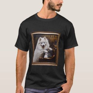 American Eskimo Dog Piano Dog 1 T-Shirt