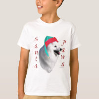 American Eskimo Dog Santa Paws