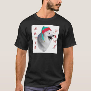 American Eskimo Dog Santa Paws T-Shirt