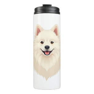 American Eskimo Dog Thermal Tumbler