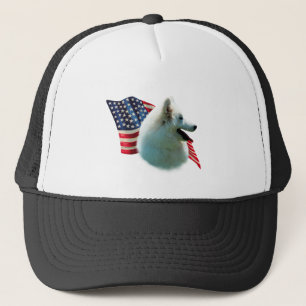 American Eskimo Flag Trucker Hat