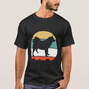 American Eskimo Husky Vintage Retro Gift T-Shirt