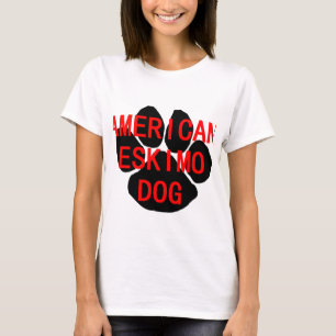 american eskimo name paw T-Shirt