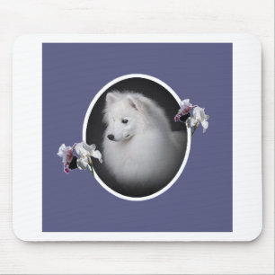 American Eskimo Pretty Face Mouse Pad