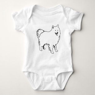 American Eskimo Pride Baby Bodysuit
