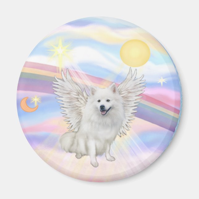 American Eskimo Spitz Magnet (Front)