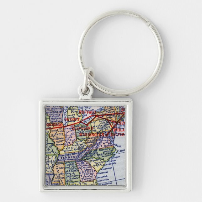 AMERICAN EXPRESS SHIPPING KEY RING (Front)