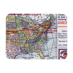 AMERICAN EXPRESS SHIPPING MAGNET