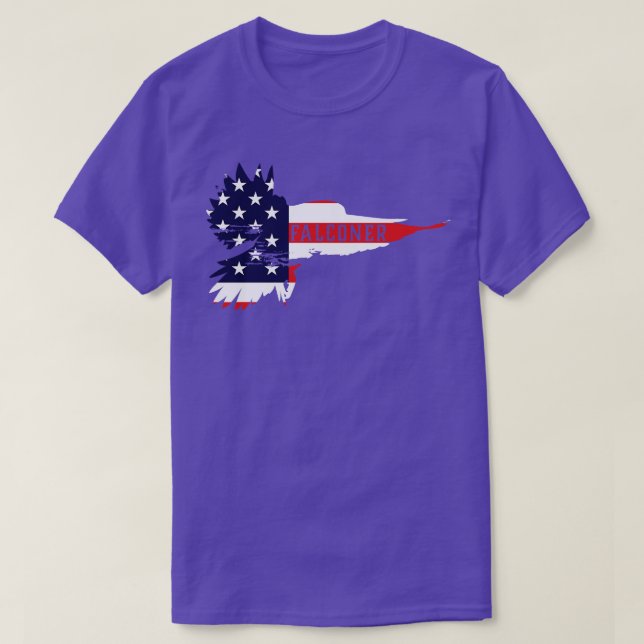 American Falconer T-Shirt (Design Front)