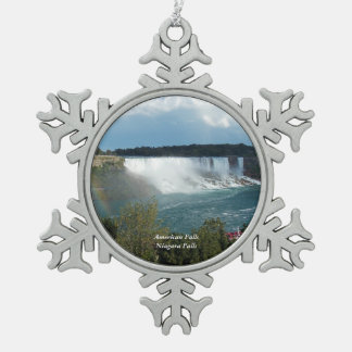 American Falls Snowflake Ornament 1