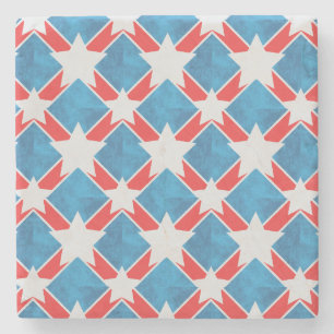 American Family Patriotic Summer Holidays Stone Coaster