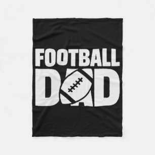 American Fantasy Football Player &amp; Coach Dad G Fleece Blanket