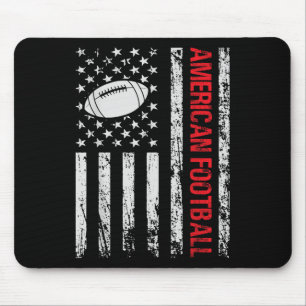 American Fantasy Football Player & Coach Usa F Mouse Pad