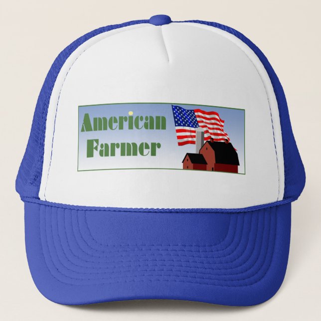 American Farmer Trucker Hat (Front)