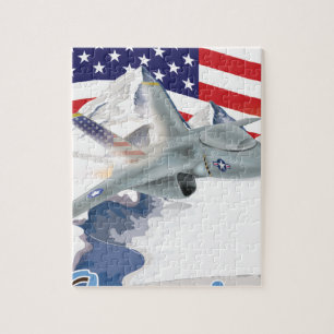 American fighter Jet Jigsaw Puzzle