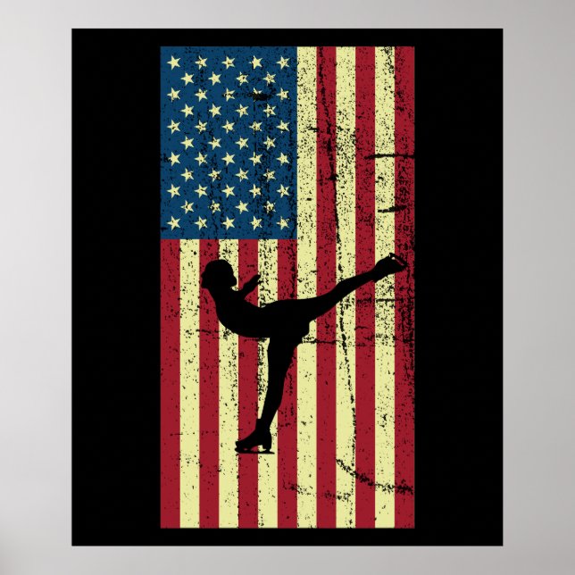 American Figure Skater Poster (Front)
