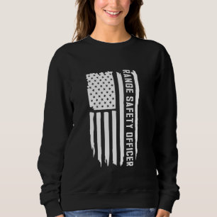 American Firearms Instructor Gun Range Safety Offi Sweatshirt