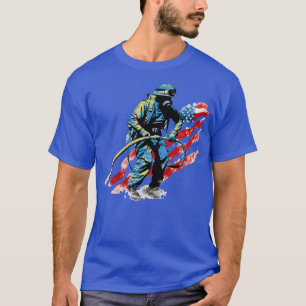American firefighter T-Shirt