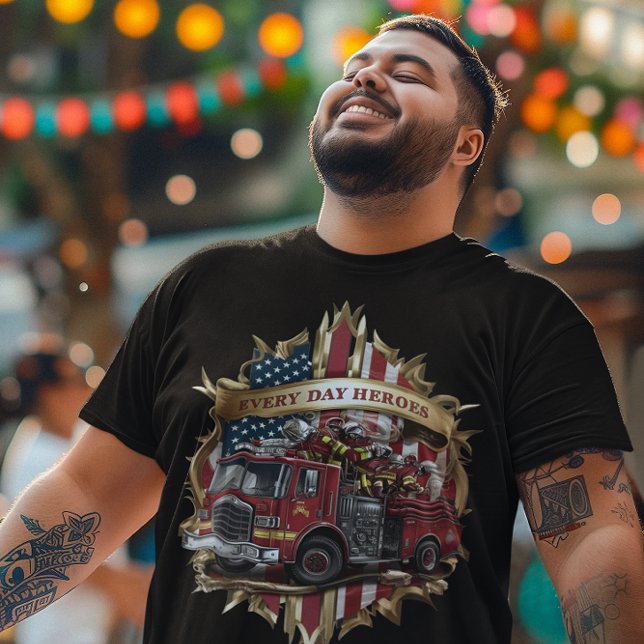 American Firefighters Emblem T-Shirt (Creator Uploaded)