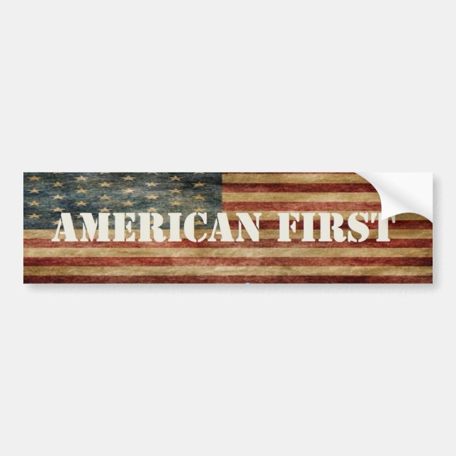 American First Sticker (Front)