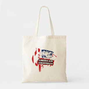 American fisherman tote bag