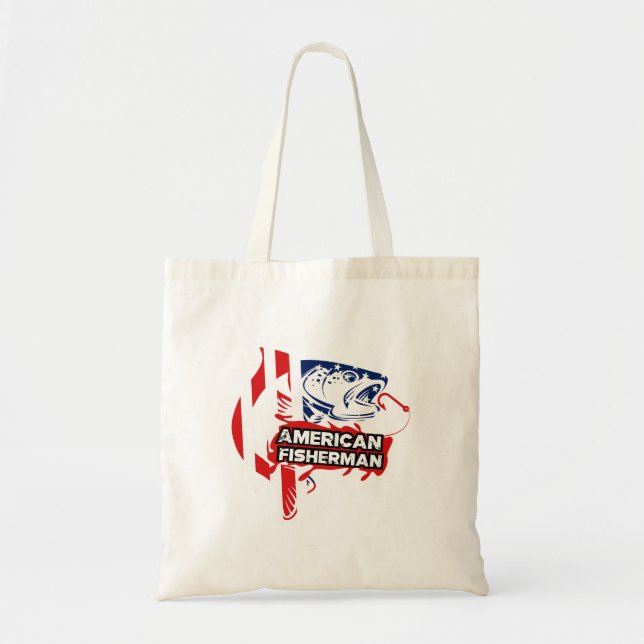 American fisherman tote bag (Front)