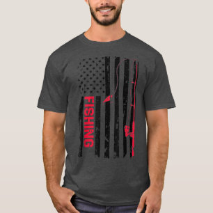 American fishing rod flag Classic T-Shirt