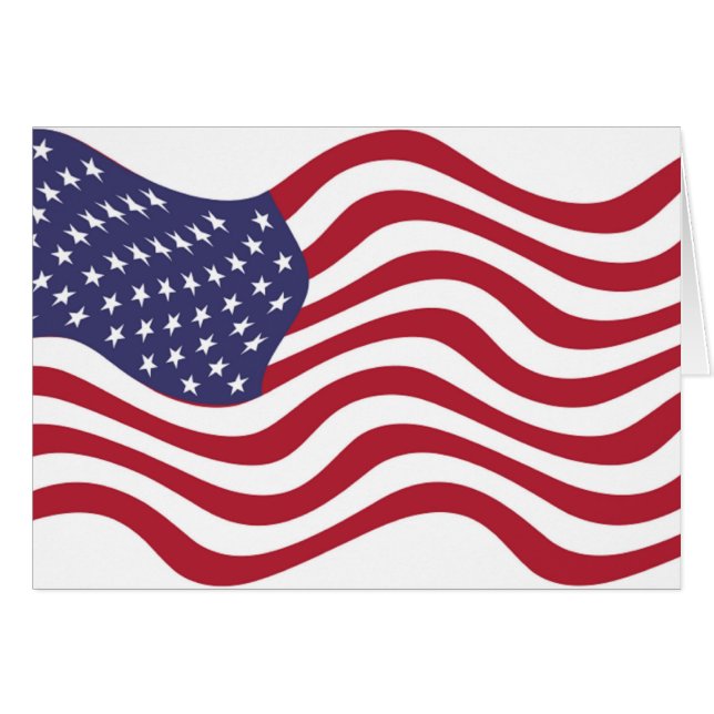 AMERICAN FLAG (Front Horizontal)