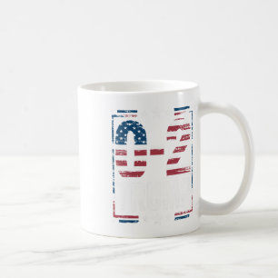 American Flag 0-2 Trump 2024 Coffee Mug