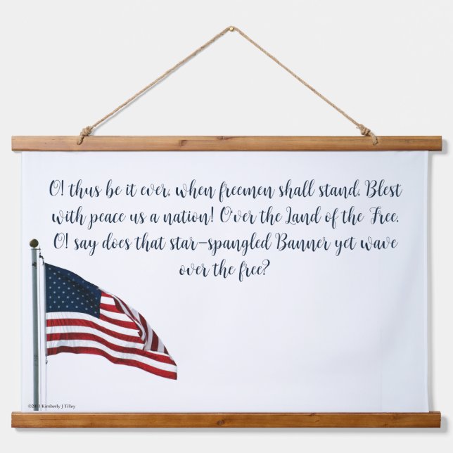 American Flag 2371 Hanging Tapestry (Front)