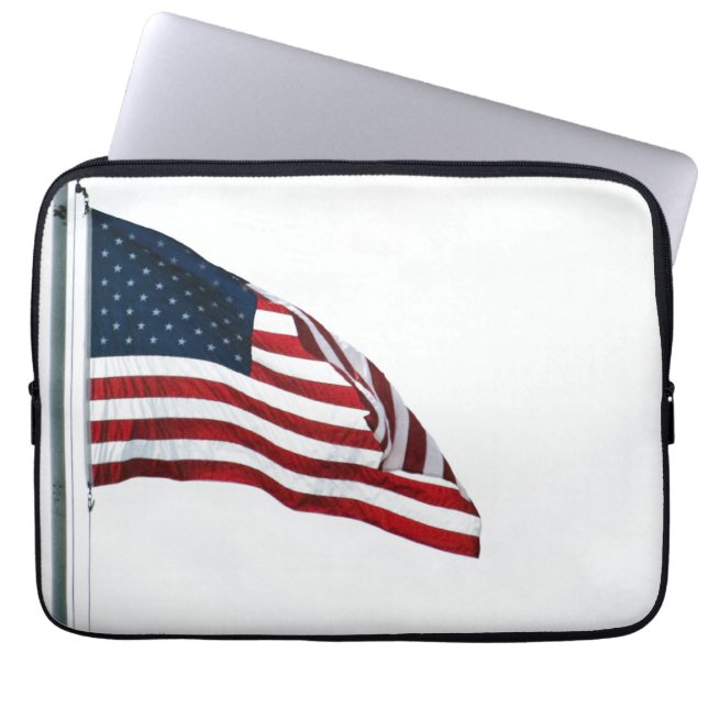 American Flag 2371 Laptop Sleeve (Front)