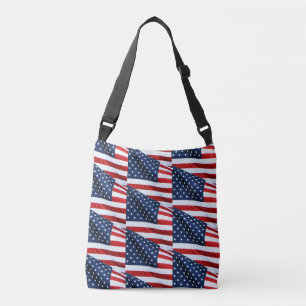 American Flag 2412 Crossbody Bag