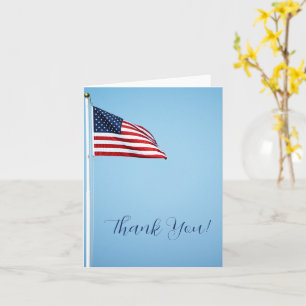 American Flag 2412 Folded Greeting Card