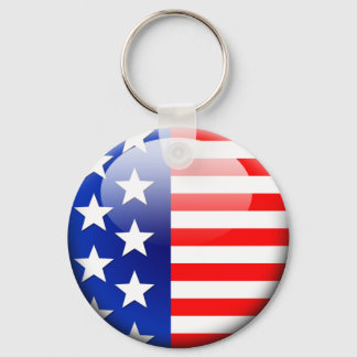 American Flag 2.0 Key Ring