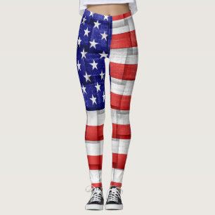 American Flag #3 Leggings