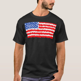American Flag 4 T-Shirt